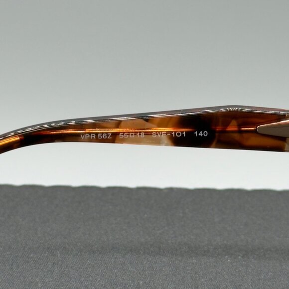 Prada Womens Eyeglasses Frames PR56Z 55 18 140 Rose Gold Tortoise READ - Picture 7 of 12